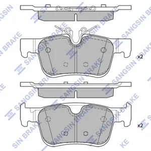 SANGSIN SP1938 Колодки торм.задние Volvo S60 IIS90 IIV60 IIV90 II 16-