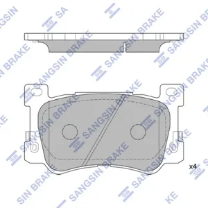 SANGSIN SP1955 Колодки торм.передние Hyundai GENESIS G90 117-
