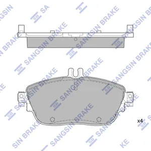 SANGSIN SP1966 Колодки торм.передние MB W176W246 1.5-2.2iCDi 11>
