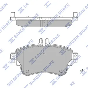 SANGSIN SP1972 Колодки торм.передние MB W176W246 1.61.82.0CDi 11>