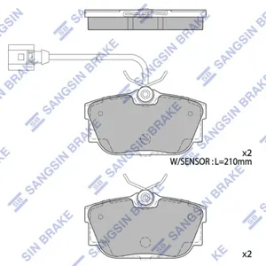 SANGSIN SP1984A Колодки торм.задние VW T4 1.82.02.51.9DTD2.4D &Syncro 90-98