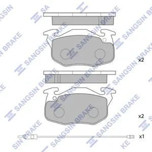 SANGSIN SP2003 Колодки торм.передние Peugeot 205 87-98405 87-96, Renault Clio 91-98