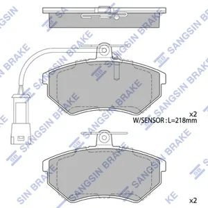 SANGSIN SP2005 Колодки торм.передние Audi 80 1.61.9TD 91-94, VW Golf III Passat 88-97