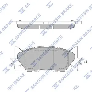SANGSIN SP2080 Колодки торм.передние