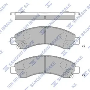 SANGSIN SP2088 Колодки торм.передние