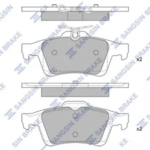 SANGSIN SP2091 Колодки торм.задние Ford Focus llC-Max