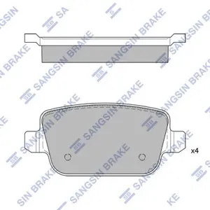 SANGSIN SP2101R Колодки торм.задние Ford Mondeo IVKuga Galaxy 2.0-2.51.8TDCi 06>