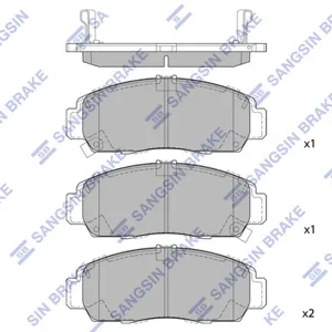 SANGSIN SP2114 Колодки торм. Honda Acura TL 99- передн.