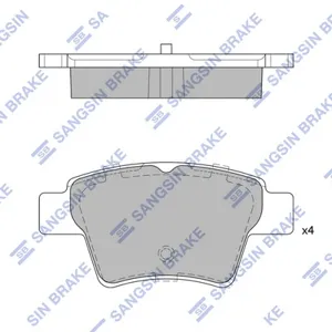SANGSIN SP2153 Колодки торм.задние Citroen C4, Peugeot 307 1.4-2.0HDi 16V 04>