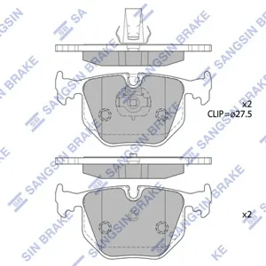SANGSIN SP2168 Колодки торм.задние BMW E38 2.84.05.02.5TDs3.0D 95-01E46 M3 3.2 00>