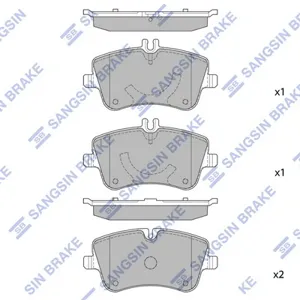 SANGSIN SP2191 Колодки торм.передние MB W203S203CL203C209 1.6-2.02.0CDi2.2CDi 00>