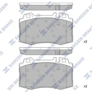 SANGSIN SP2193 Колодки торм.передние