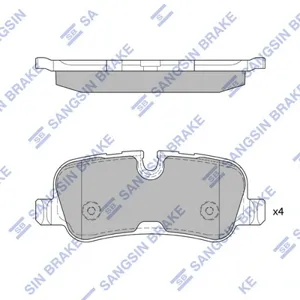 SANGSIN SP2234 Колодки торм.задние Land Rover Discovery , Range Rover 4.4i V82.7TD V6 04>