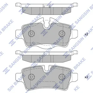 SANGSIN SP2246 Колодки торм.задние BMW Mini Cooper 1.3-1.6i1.6D 06>