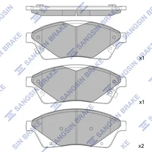 SANGSIN SP2251 Колодки торм.
