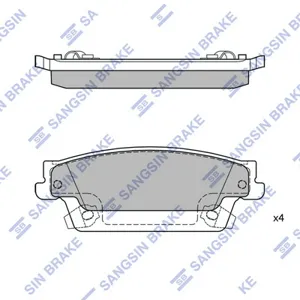 SANGSIN SP2254 Колодки торм.задние Cadillac STSSRX 3.6i4.6i 04>