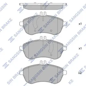 SANGSIN SP2284 Колодки торм.передние MB W204 1.8-2.3 07>