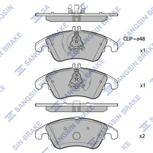 SANGSIN SP2292 Колодки торм.передние Mercedes W204