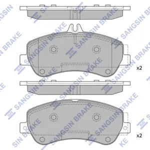 SANGSIN SP2330 Колодки торм.передние MB X204 2.2CDi3.2CDI3.5CDI 08>