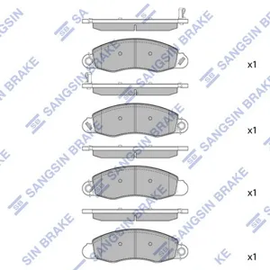SANGSIN SP2499 Колодки тормозные дисковые  CHANGAN CX70 2016 F