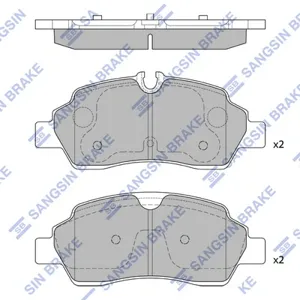 SANGSIN SP2598 Колодки торм.задние Ford Transit VII 14>