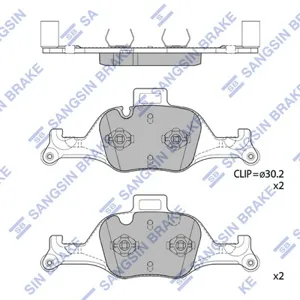SANGSIN SP2601 Колодки торм.