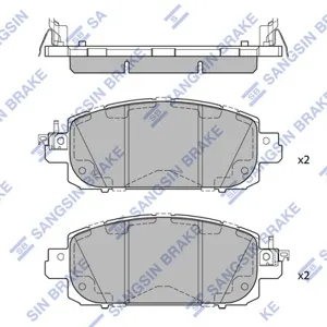 SANGSIN SP2772 Колодки торм. Nissan Sentra 20- перед.