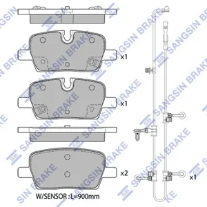 SANGSIN SP2843 Колодки торм.задние Cadillac CT4 20-21 (D2303) R