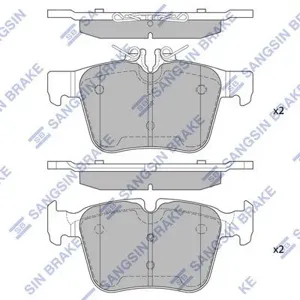 SANGSIN SP4002 Колодки торм.зад.