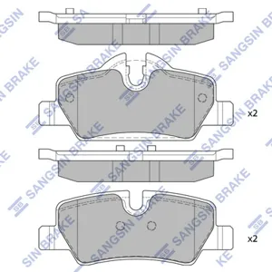 SANGSIN SP4004 Колодки торм.задние BMW MINI 13>