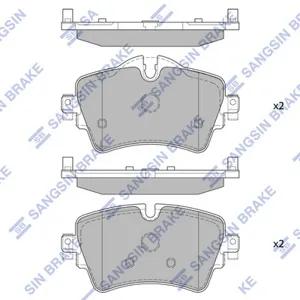 SANGSIN SP4005 Колодки торм.передние BMW 2 F45F43, MINI Clubman 13>