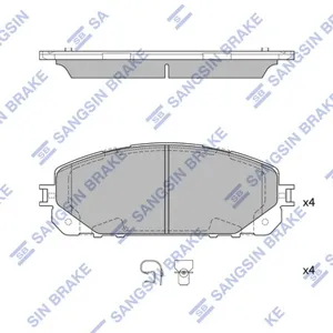 SANGSIN SP4008A Колодки торм.
