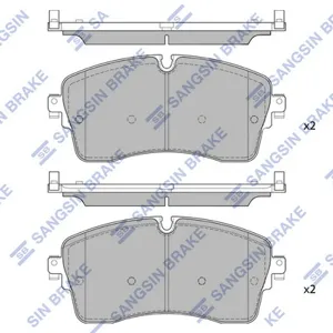 SANGSIN SP4010 Колодки тормозные дисковые пер.