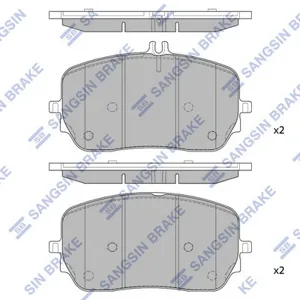 SANGSIN SP4018 Колодки торм.