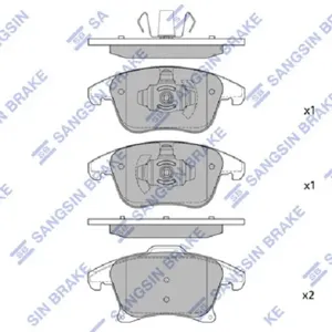 SANGSIN SP4021 Колодки торм.передние