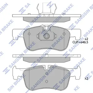 SANGSIN SP4043 Колодки торм.передние BMW F20F21 1.41.61.4D-1.8D 10>