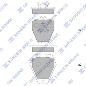 SANGSIN SP4048 Колодки торм.
