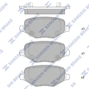 SANGSIN SP4079 Колодки торм.передние Chrysler Voyager 2.33.82.8CRD 07>