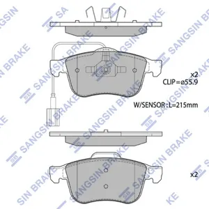 SANGSIN SP4081 Колодки торм.