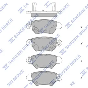 SANGSIN SP4095 Колодки торм.задние Opel Astra 1.2i-2.0Di 98-01 Zafira 1.8i2.0Di 99-00