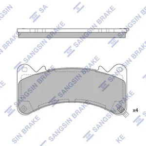 SANGSIN SP4115 Колодки торм.передние Cadillac Escalade 2016-