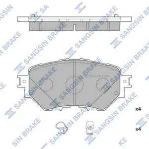 SANGSIN SP4123SD Колодки торм. Mazda (BM,BN)3 1.52.02.2D 13>