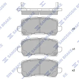 SANGSIN SP4135 Колодки торм.передние Honda Pilot, Acura MDX 16>