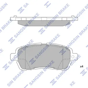SANGSIN SP4138 Колодки торм. Ford Fiesta 08- передние