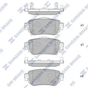 SANGSIN SP4140SD Колодки торм.задние