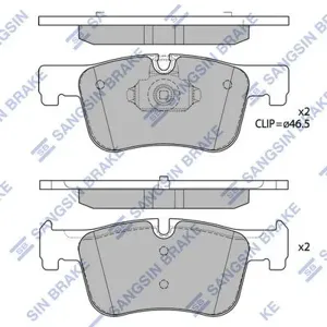 SANGSIN SP4144 Колодки торм.передние