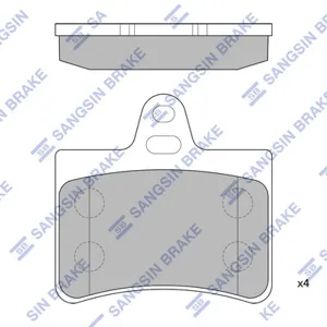 SANGSIN SP4147 Колодки торм.задние Citroen C5 all 00>