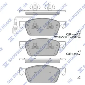 SANGSIN SP4203 Колодки торм.передние VW TranSporter VVI