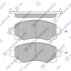 SANGSIN SP4221 Колодки торм.передние Subaru Legacy Outback Tribeca 2.02.53.0 03>