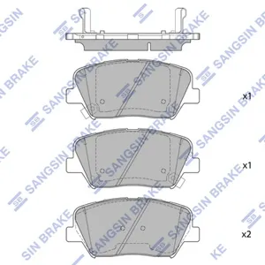 SANGSIN SP4227 Колодки торм.передние Hyundai Elantra all 11>